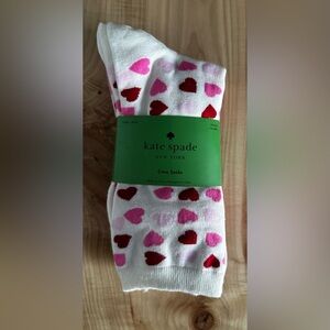 NWTS Kate Spade Crew Length Socks size women’s 4-10